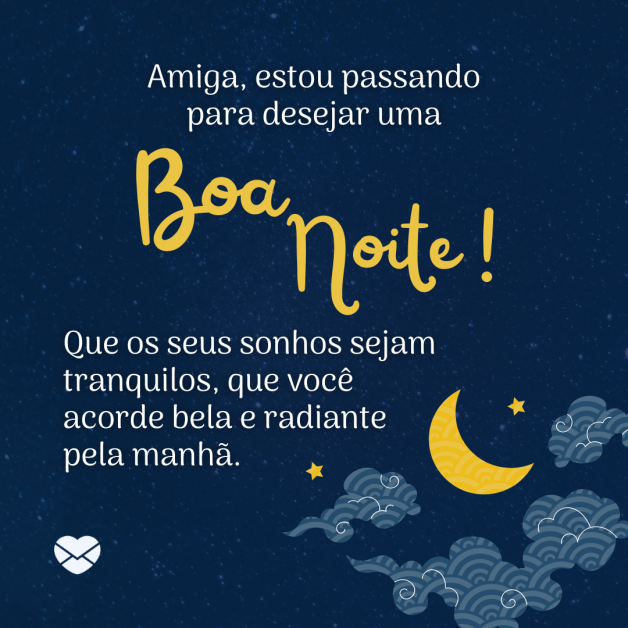 Mensagem De Boa Noite Para Amiga Deseje Bons Sonhos