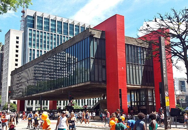 Foto do prédio do MASP