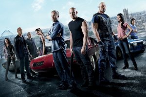 Foto promocional do filme Velozes e Furiosos.
