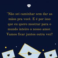 Foto de casal de costas