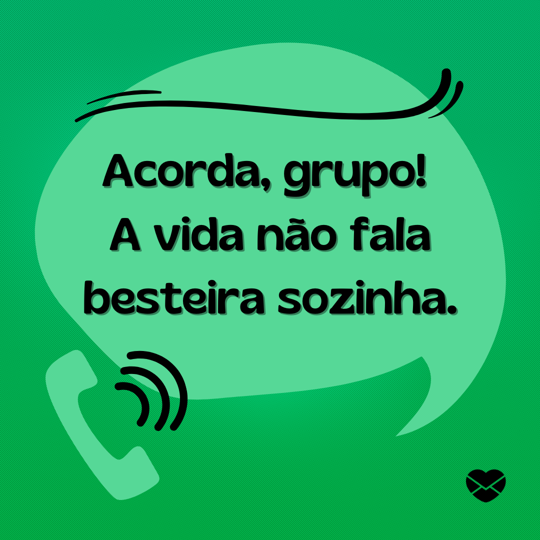 Grupo Parado Demais - Imagens Engraçadas para Whatsapp - Frases
