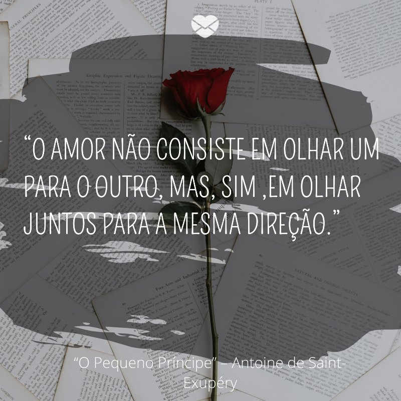 Frase do livro “O Pequeno Príncipe”