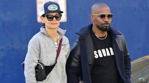 Foto do Jamie Foxx com sua mulher