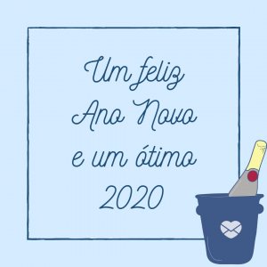 'Um feliz Ano Novo e um ótimo 2020.' - Mensagens de ano novo 2020
