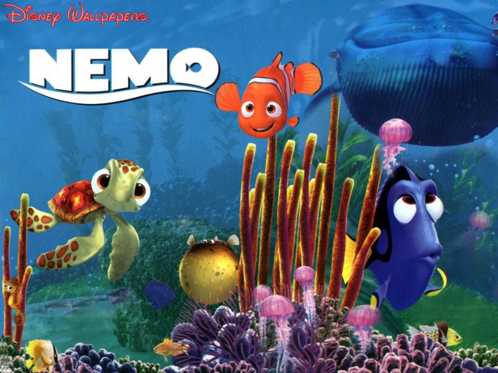 Foto de personagens do procurando Nemo