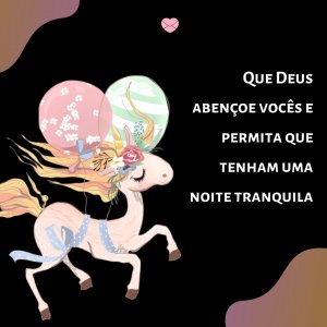 'Que Deus abençoe vocês e permita que tenham uma noite tranquila' - Mensagem de boa noite com imagem