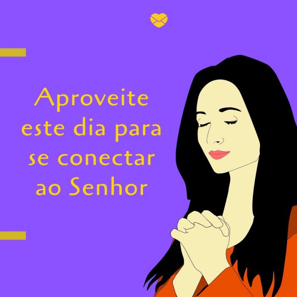 Criação no Canva 'Aproveite este dia para se conectar ao Senhor' - Tenha uma sexta abençoada!