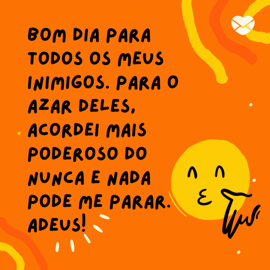 Mensagem de bom dia engraçada para WhatsApp. Compartilhe!