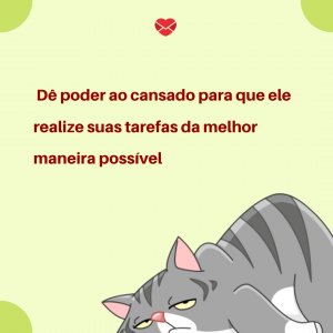 Mensagens Com Amor 'Dê poder ao cansado para que ele realize suas tarefas da melhor maneira possível' - Imagens de bom dia quinta feira