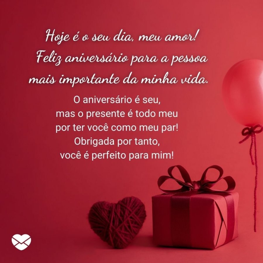 Mensagem de aniversário de amor: parabenize seu companheiro