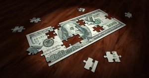 Pixabay/Arek Socha Quebra-cabeça de nota de dólar