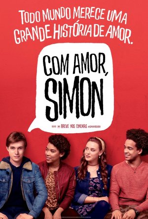 Divulgação Com amor, Simon Imagem de divulgação Com amor, Simon