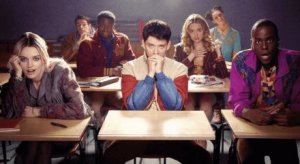 Netflix Foto do elenco Sex Education