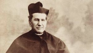 Associação Apostolado do Sagrado Coração de Jesus Retrato preto e branco de São João Bosco