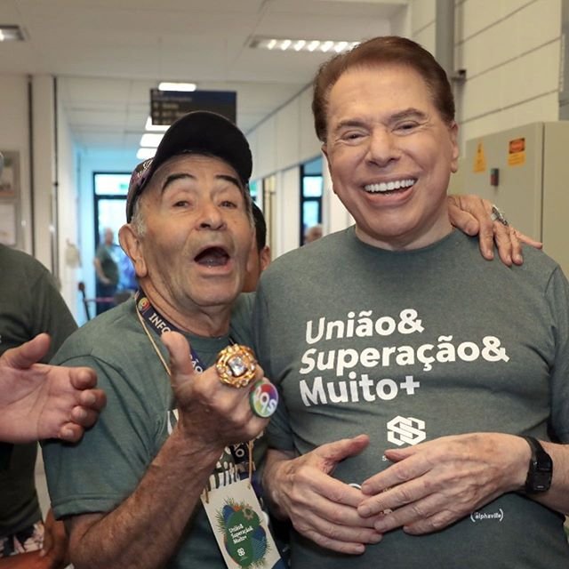 Ivo Holanda e Silvio Santos