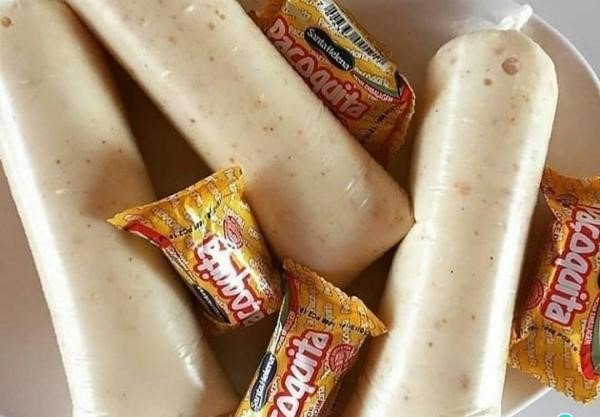 artedosnegocios.com Embalagens de paçoca e geladinhos em prato
