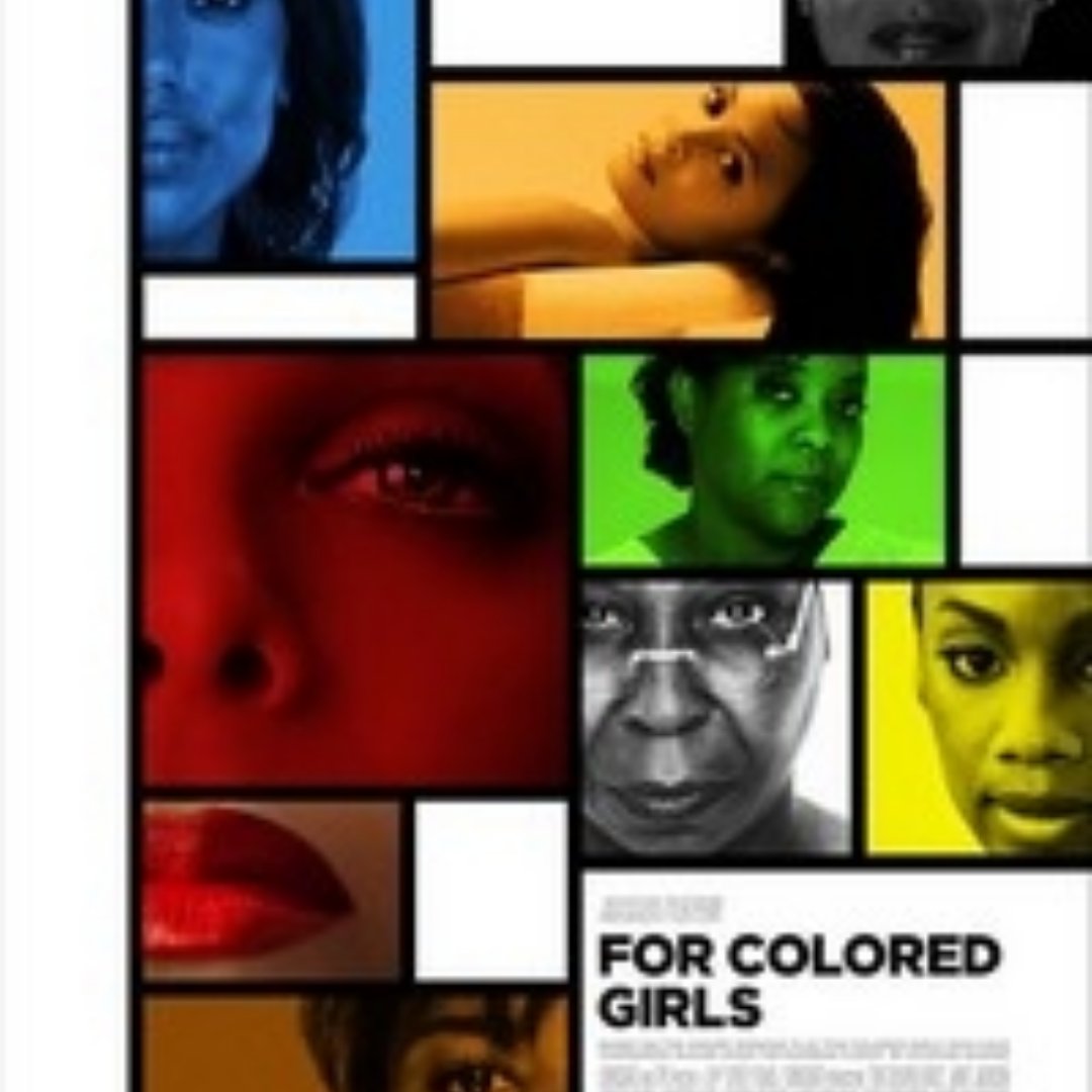 Capa do filme For Colored Girls