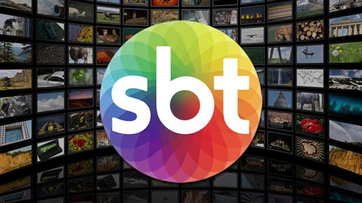 Foto do emblema do SBT