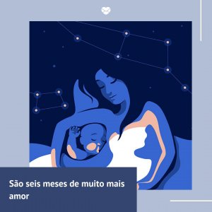 Mensagens Com Amor/Dribble 'São seis meses de muito mais amor' - Mensagens para bebê de 6 meses