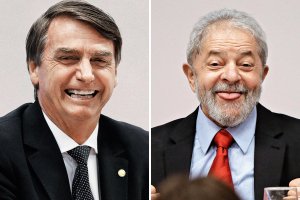 Reprodução/Veja Lula e Bolsonaro