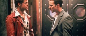 Reprodução/ Cineclick Personagens do filme clube da luta