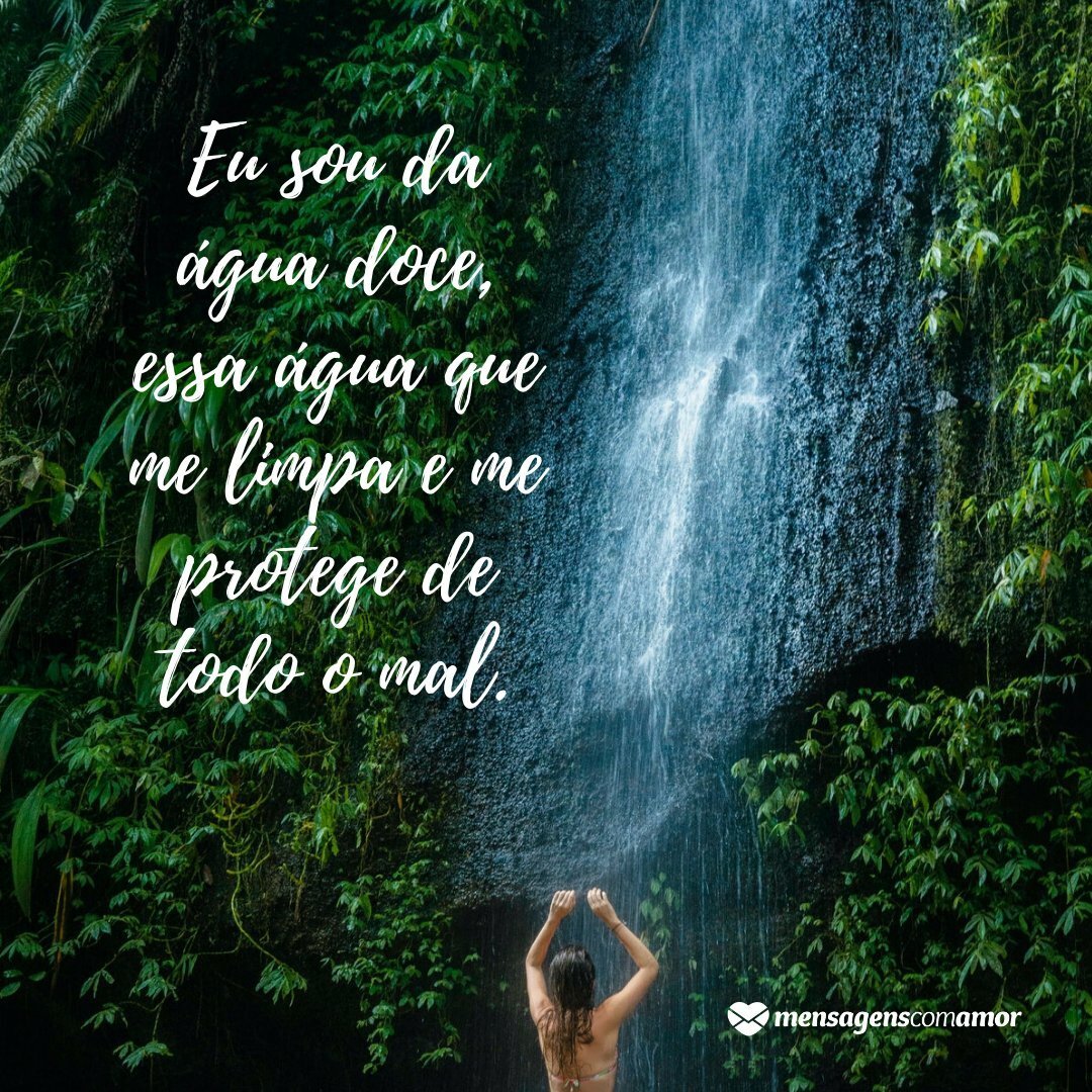 Legendas para fotos em cachoeiras. Complemente seu clique!