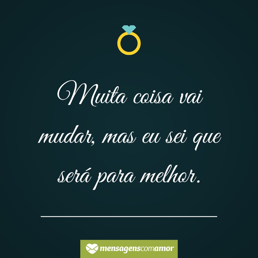 Mensagens Com Amor/Canva 'Muita coisa vai mudar, mas eu sei que será para melhor.' - Felicitações para filho