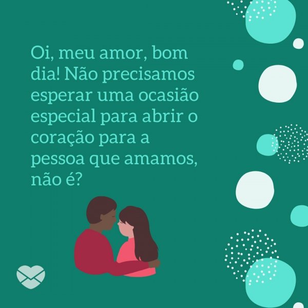 Bom dia, amor no WhatsApp: inspire-se nessas mensagens!