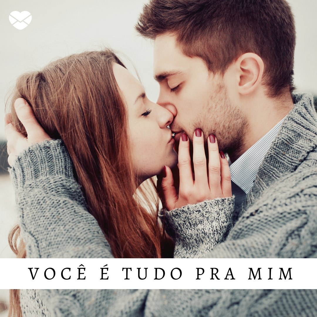 Mensagens Com Amor/Canva 'Você é tudo pra mim' - Um amor abençoado por Deus