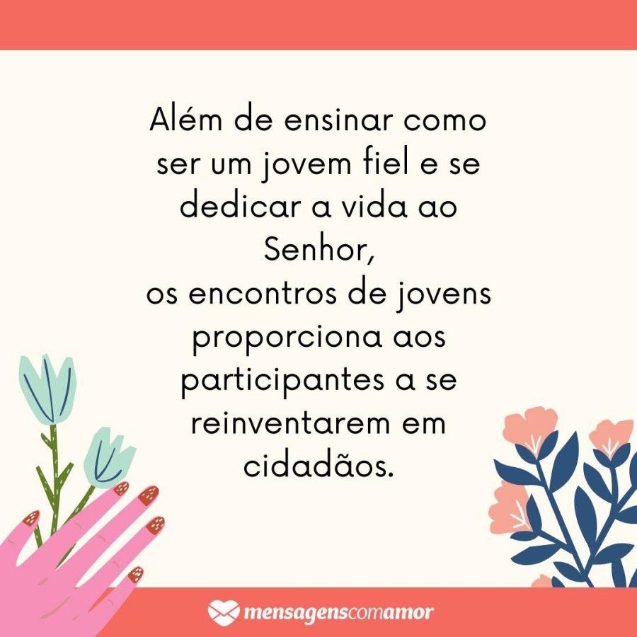 Mensagens Bíblicas para encontro de jovens - Seja abençoado!