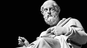Estatua do filósofo Platão