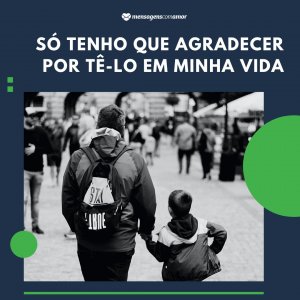 Mensagens Com Amor/Canva 'Só tenho que agradecer por tê-lo em minha vida ' - Feliz aniversário, sobrinho