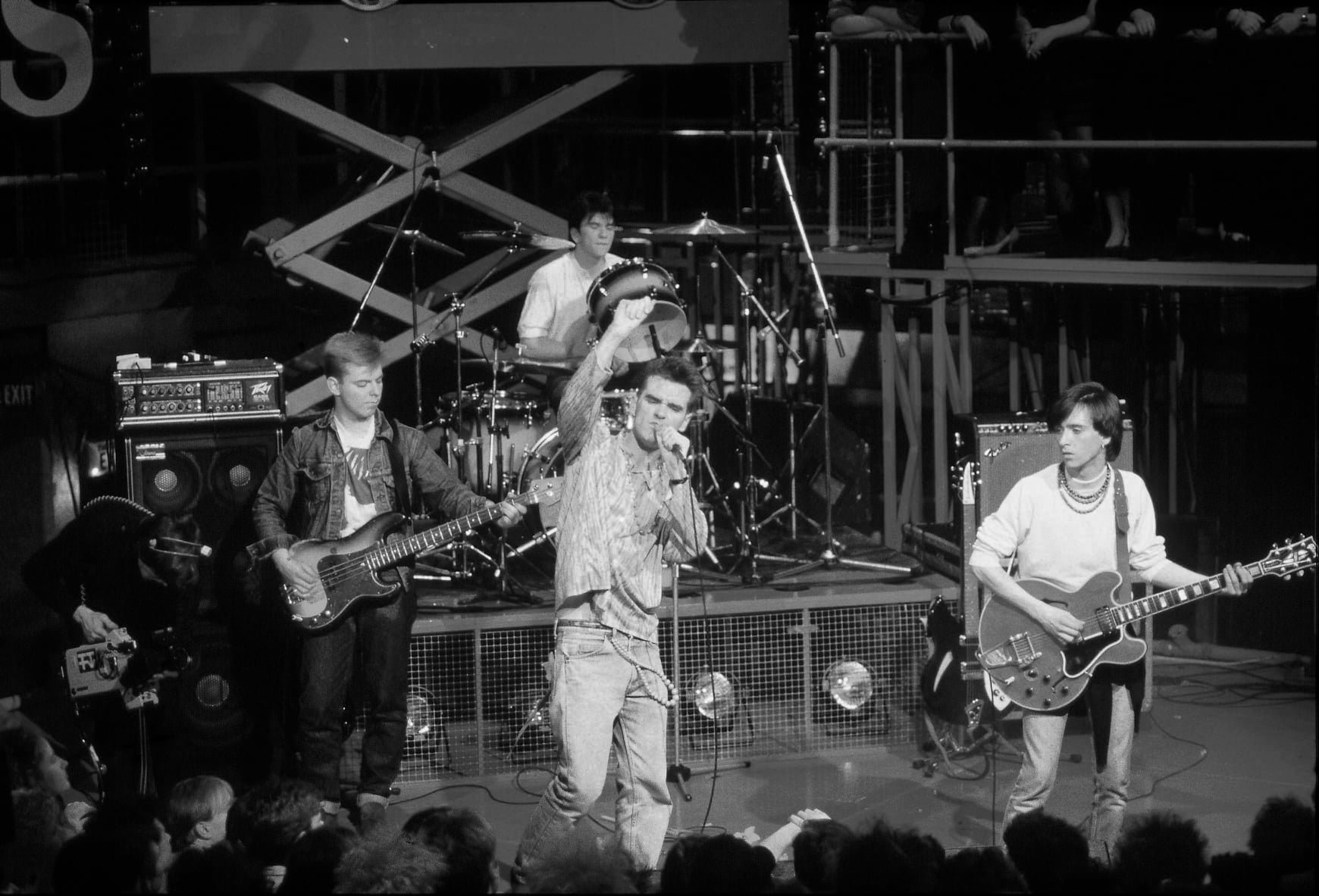 Reprodução/ Facebook da banda The Smiths Integrantes da banda The Smiths