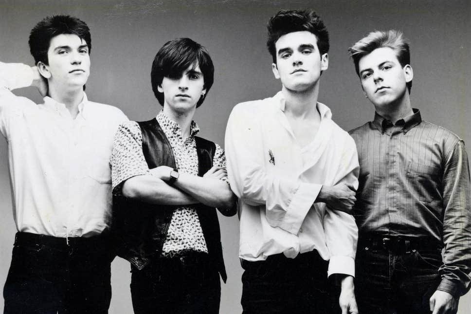 Reprodução/ Site Everning Standard Integrantes da banda The Smiths
