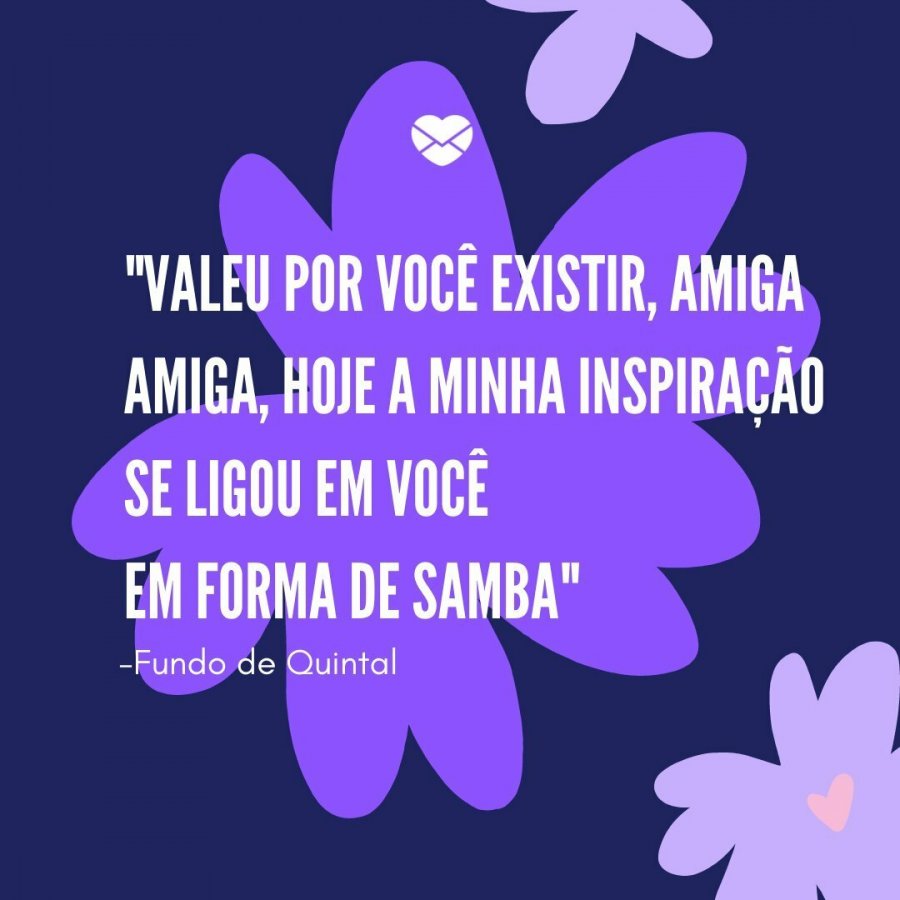 Letra De Uma Musica Que Fala De Amizade