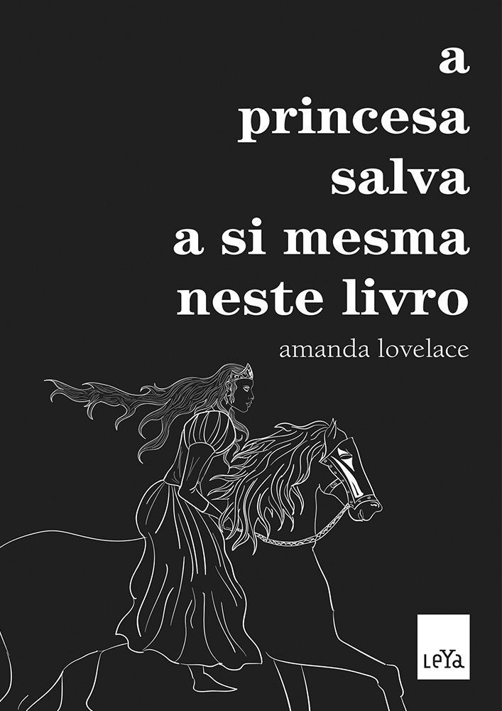 Capa do livro “A Princesa Salva a Si Mesma Neste Livro”