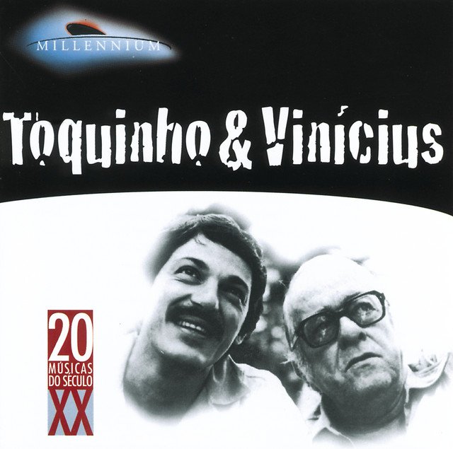 Capa do álbum '20 Grandes Sucessos De Toquinho & Vinicius'