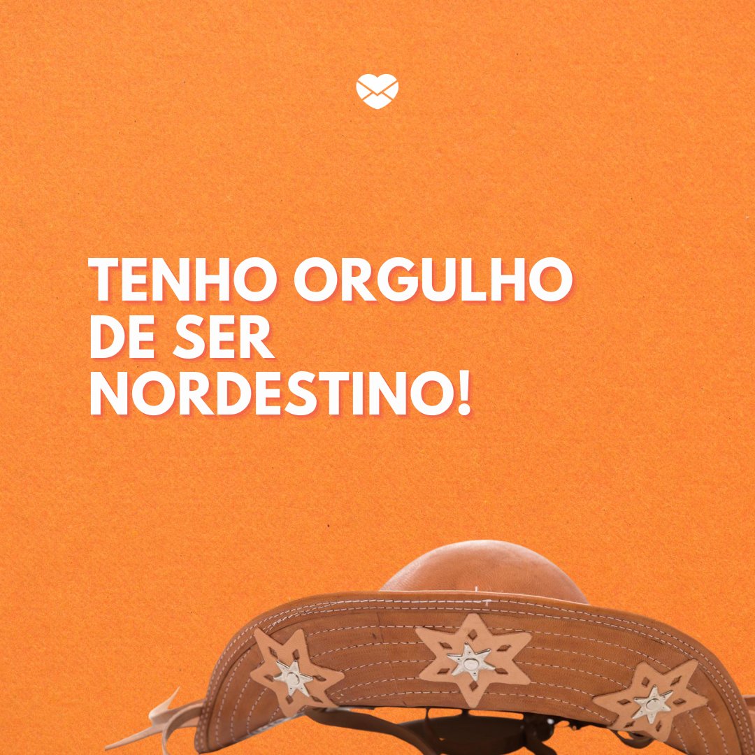 'Tenho orgulho de ser nordestino!' -Frases de um Nordestino Orgulhoso