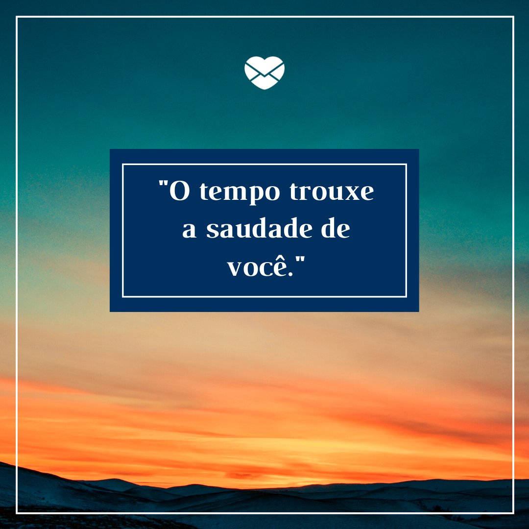 NO NAME / Pexels / Canva / Mensagens com amor 'O tempo trouxe a saudade de você.' - 11 valiosas reflexões sobre a saudade