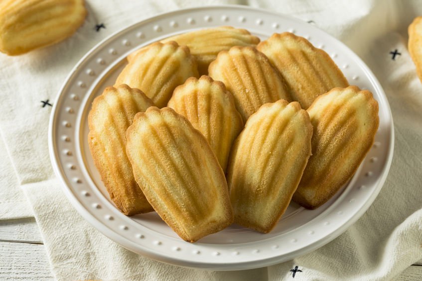 Madeleines em cuia