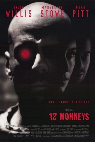 Capa do filme “Os 12 Macacos”