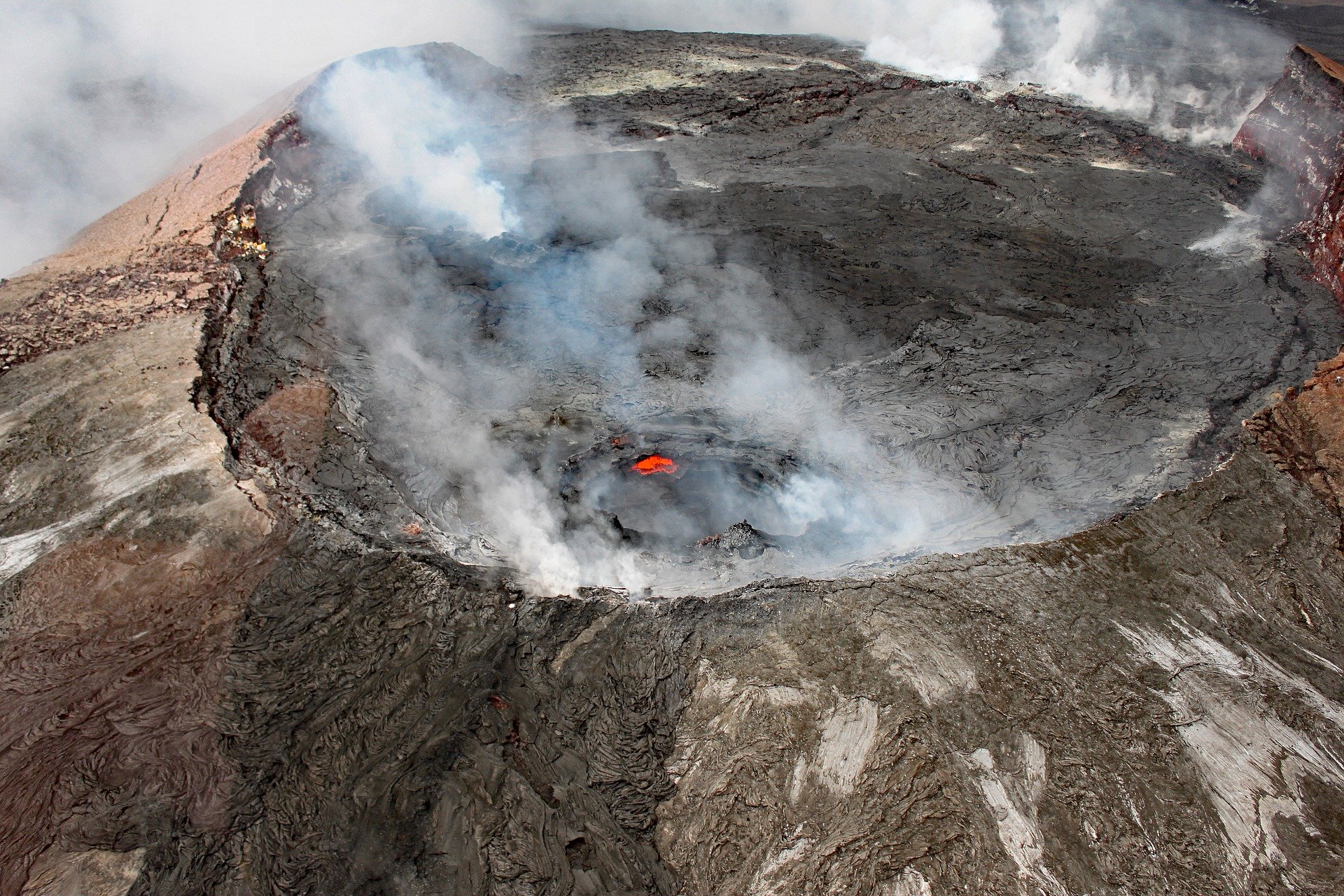 Vulcão Kilauea.