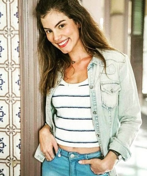 Foto da atriz Bruna Hamú publicada no seu perfil pessoal do Instagram.