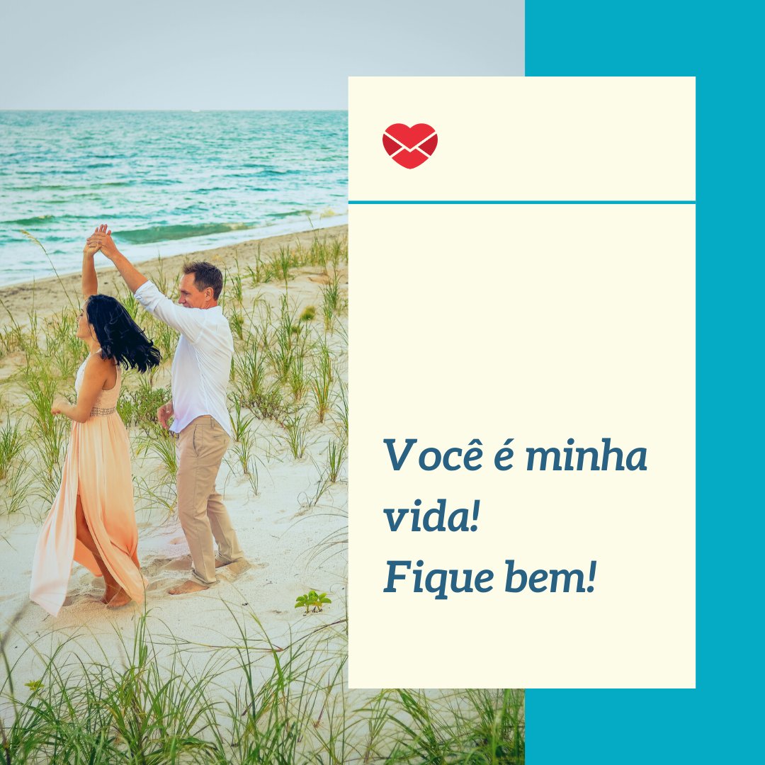 Lisa5201 / Canva / Mensagens Com Amor 'Você é minha vida e não vejo a hora de chegar em casa para assistirmos a novela de que a senhora tanto gosta! Fique bem!' - Mensagens de Boa Tarde
