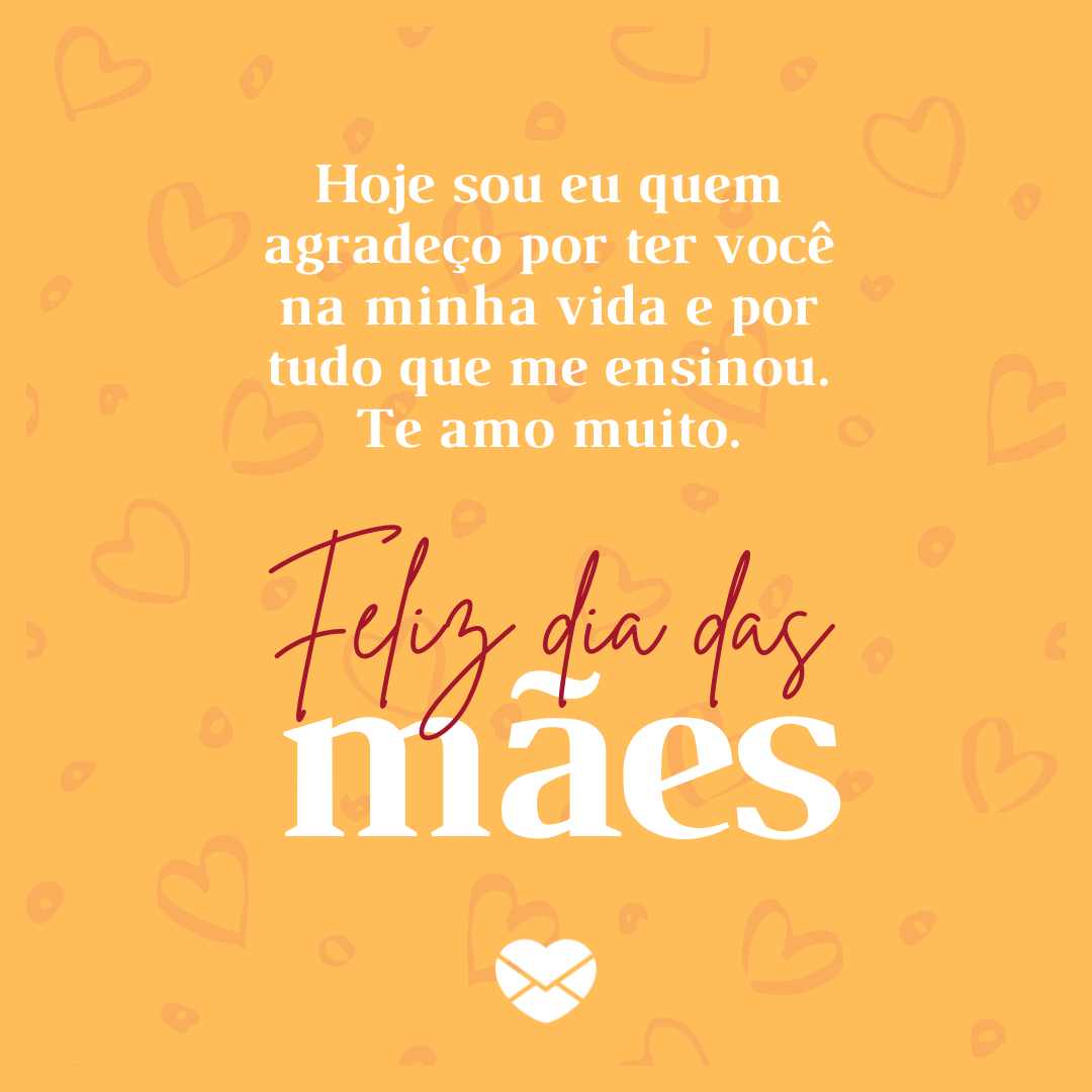 M.kucova / Canva / Mensagens Com Amor 'Hoje sou eu quem agradeço por ter você na minha vida e por tudo que me ensinou. Te amo muito. Feliz dia das mães.' - Depoimentos para as Mães