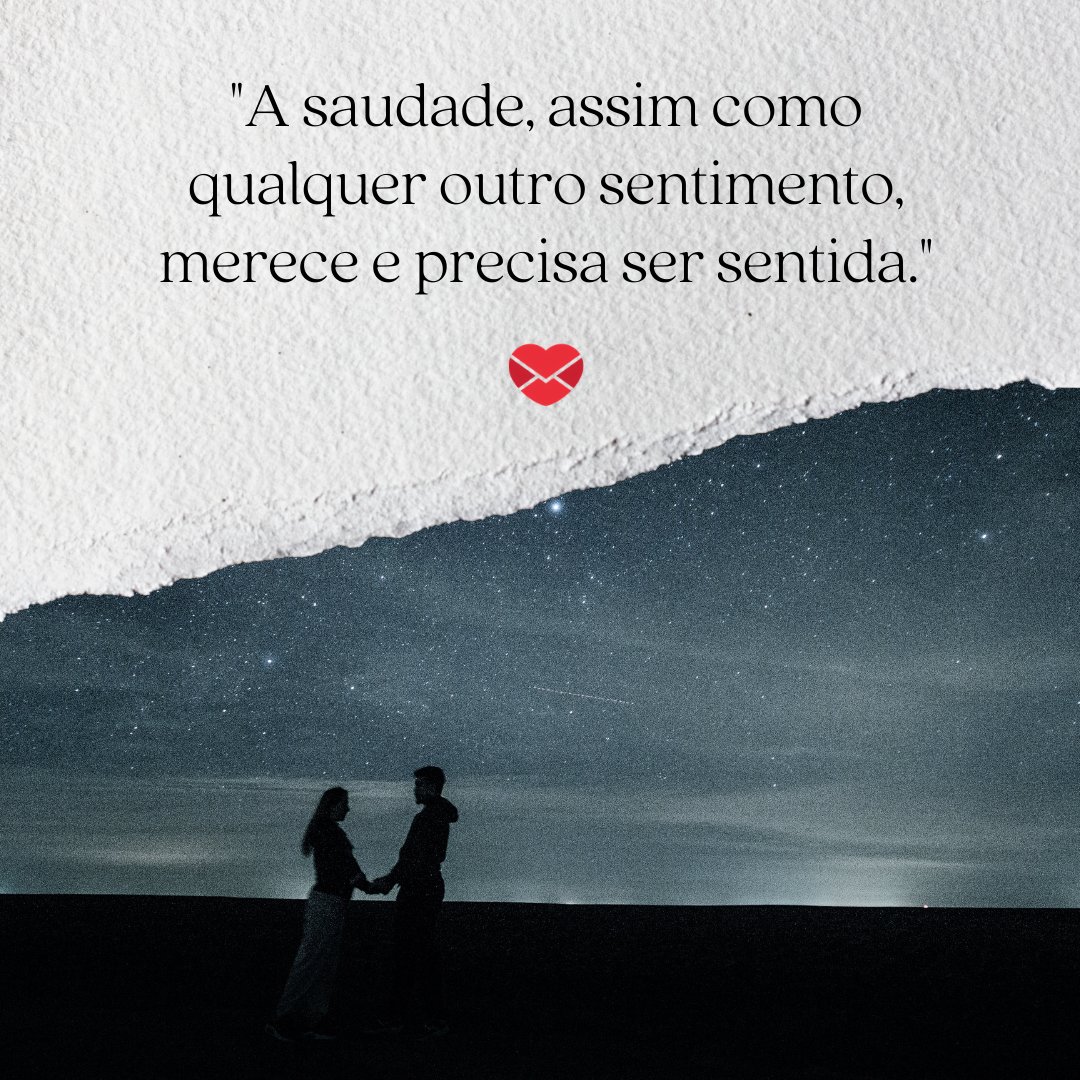 1866946 / Pixabay / Canva / Mensagens com amor 'A saudade, assim como qualquer outro sentimento, merece e precisa ser sentida.' - 11 valiosas reflexões sobre a saudade
