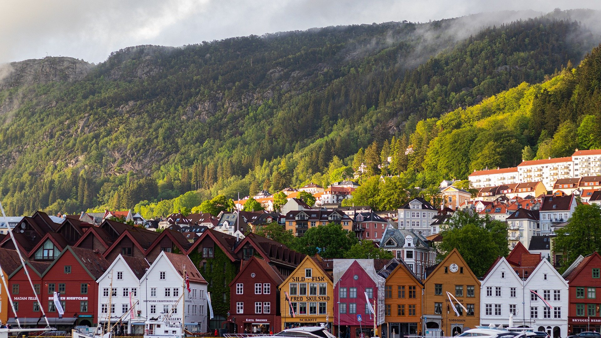 Casas da Noruega.