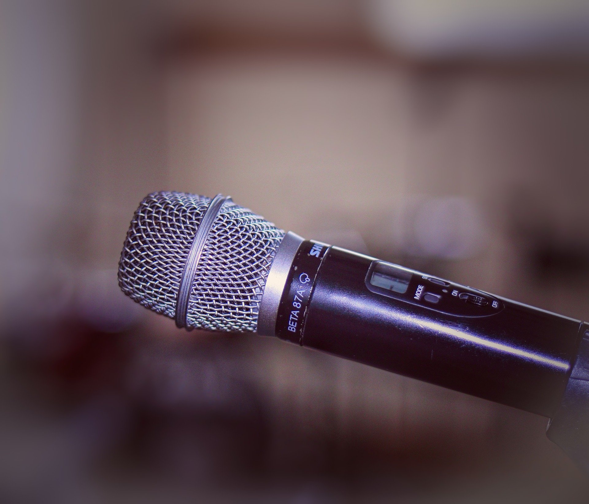 Microfone.