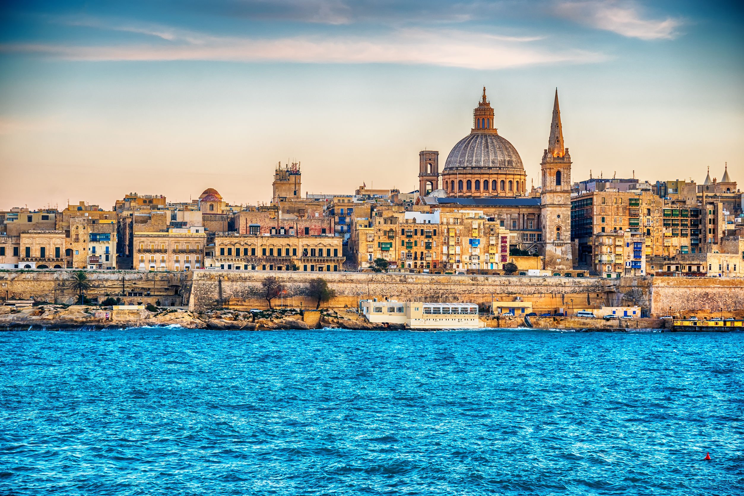 Vista panorâmica da Cidade de Malta