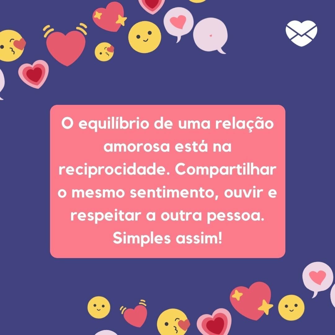 Textos Sobre Reciprocidade No Relacionamento - RETOEDU